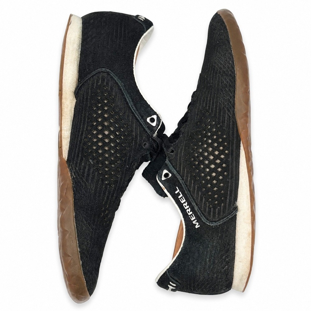 Merrell Civet Sport Breeze Womens Size 8 Black Gum Suede Walking Sneakers J02396 - Picture 3 of 10
